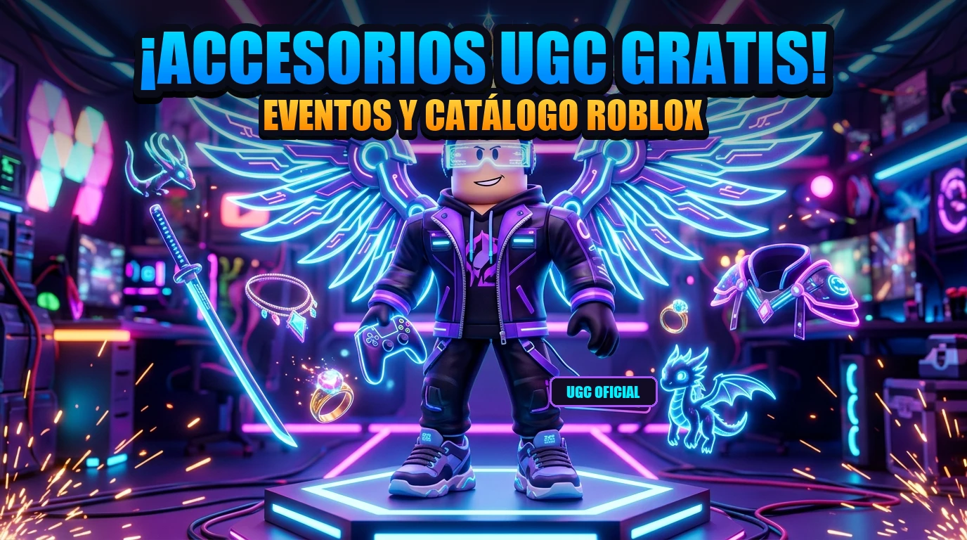 Cómo Conseguir Accesorios UGC y Cosméticos Gratis en Eventos de Roblox