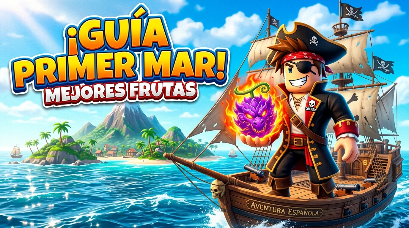 Blox Fruits: Guía para Principiantes del Primer Mar y Mejores Frutas