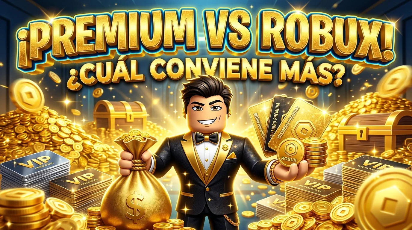 Roblox Premium vs Comprar Robux: ¿Cuál Conviene Más y Qué Beneficios Ofrece?