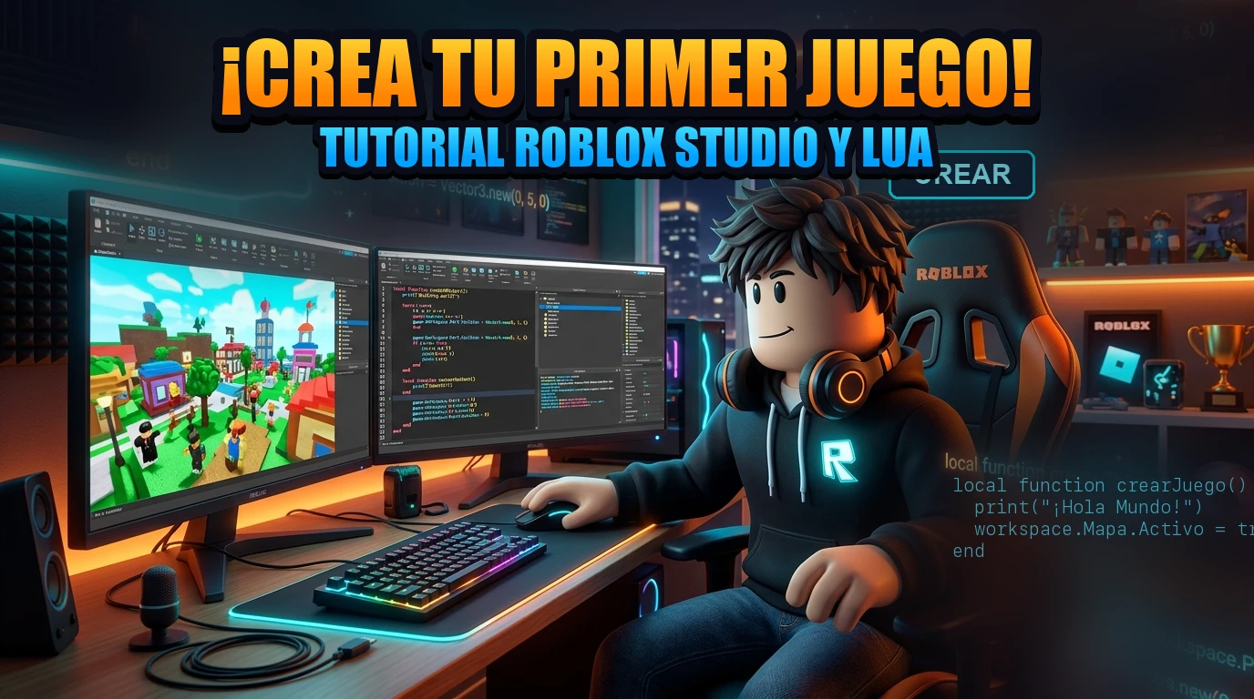 Cómo Crear tu Primer Juego en Roblox Studio: Tutorial Básico de Programación Lua